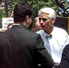 Charlie Crist at Insurance Rally
